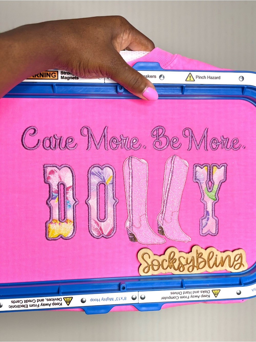 Care More Dolly Tee